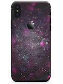 Purple and Pink Unfocused Glowing Light Orbs - iPhone X Skin-Kit