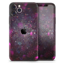 Purple and Pink Unfocused Glowing Light Orbs - Protective Skin Wrap & Decal – Compatible with iPhone SE to iPhone 17 Pro Max (All Models)