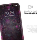 Purple and Pink Unfocused Glowing Light Orbs - Protective Skin Wrap & Decal – Compatible with iPhone SE to iPhone 17 Pro Max (All Models)
