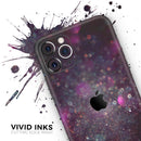 Purple and Pink Unfocused Glowing Light Orbs - Protective Skin Wrap & Decal – Compatible with iPhone SE to iPhone 17 Pro Max (All Models)