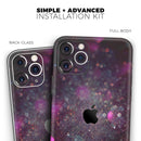 Purple and Pink Unfocused Glowing Light Orbs - Protective Skin Wrap & Decal – Compatible with iPhone SE to iPhone 17 Pro Max (All Models)