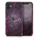 Purple and Pink Unfocused Glowing Light Orbs - Protective Skin Wrap & Decal – Compatible with iPhone SE to iPhone 17 Pro Max (All Models)