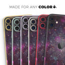 Purple and Pink Unfocused Glowing Light Orbs - Protective Skin Wrap & Decal – Compatible with iPhone SE to iPhone 17 Pro Max (All Models)