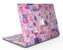 Purple and Pink Watercolor Patchwork - MacBook Air Skin Kit