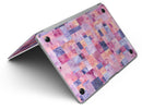 Purple and Pink Watercolor Patchwork - MacBook Air Skin Kit