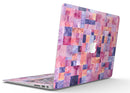 Purple and Pink Watercolor Patchwork - MacBook Air Skin Kit