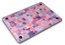 Purple and Pink Watercolor Patchwork - MacBook Air Skin Kit