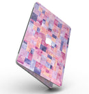 Purple and Pink Watercolor Patchwork - MacBook Pro with Retina Display Full-Coverage Skin Kit