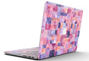 Purple and Pink Watercolor Patchwork - MacBook Pro with Retina Display Full-Coverage Skin Kit