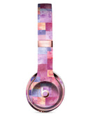 Purple and Pink Watercolor Patchwork Full-Body Skin Kit for the Beats by Dre Solo 3 Wireless Headphones
