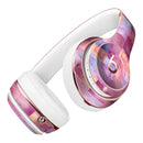Purple and Pink Watercolor Patchwork Full-Body Skin Kit for the Beats by Dre Solo 3 Wireless Headphones