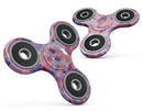 Purple and Pink Watercolor Patchwork Full-Body Fidget Spinner Skin-Kit