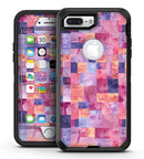 Purple and Pink Watercolor Patchwork - iPhone 7 Plus/8 Plus OtterBox Case & Skin Kits