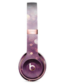 Purple and White Unfocued Orbs of Light Full-Body Skin Kit for the Beats by Dre Solo 3 Wireless Headphones