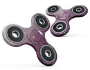 Purple and White Unfocued Orbs of Light Full-Body Fidget Spinner Skin-Kit