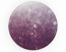 Purple and White Unfocued Orbs of Light - Skin Kit for PopSockets and other Smartphone Extendable Grips & Stands