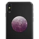 Purple and White Unfocued Orbs of Light - Skin Kit for PopSockets and other Smartphone Extendable Grips & Stands