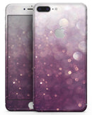 Purple and White Unfocued Orbs of Light - Skin-kit for the iPhone 8 or 8 Plus