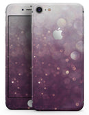Purple and White Unfocued Orbs of Light - Skin-kit for the iPhone 8 or 8 Plus