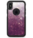 Purple and White Unfocued Orbs of Light - iPhone X OtterBox Case & Skin Kits