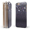 Purple and Black Unfocused Orbs of Light iPhone 6/6s or 6/6s Plus 2-Piece Hybrid INK-Fuzed Case