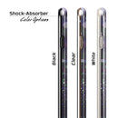 Purple and Black Unfocused Orbs of Light iPhone 6/6s or 6/6s Plus 2-Piece Hybrid INK-Fuzed Case