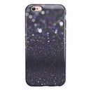 Purple and Black Unfocused Orbs of Light iPhone 6/6s or 6/6s Plus 2-Piece Hybrid INK-Fuzed Case