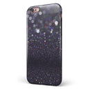 Purple and Black Unfocused Orbs of Light iPhone 6/6s or 6/6s Plus 2-Piece Hybrid INK-Fuzed Case