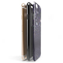 Purple and Black Unfocused Orbs of Light iPhone 6/6s or 6/6s Plus 2-Piece Hybrid INK-Fuzed Case