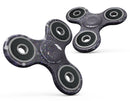 Purple and blavck Unfocused Orbs of Light Full-Body Fidget Spinner Skin-Kit
