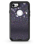 Purple and blavck Unfocused Orbs of Light - iPhone 7 or 8 OtterBox Case & Skin Kits