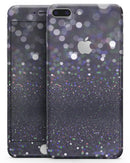 Purple and blavck Unfocused Orbs of Light - Skin-kit for the iPhone 8 or 8 Plus