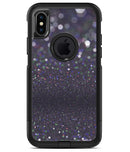 Purple and blavck Unfocused Orbs of Light - iPhone X OtterBox Case & Skin Kits