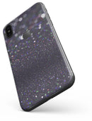Purple and blavck Unfocused Orbs of Light - iPhone X Skin-Kit