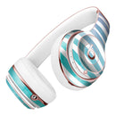 Purple to Green WaterColor Ombre Stripes Full-Body Skin Kit for the Beats by Dre Solo 3 Wireless Headphones