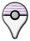 Purple to Yellow WaterColor Ombre Stripes Pokémon GO Plus Vinyl Protective Decal Skin Kit