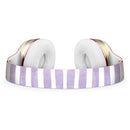 Purple to Yellow WaterColor Ombre Stripes Full-Body Skin Kit for the Beats by Dre Solo 3 Wireless Headphones