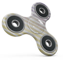 Purple to Yellow WaterColor Ombre Stripes Full-Body Fidget Spinner Skin-Kit