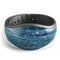 Radiant Blue Scratched Surface - Decal Skin Wrap Kit for the Disney Magic Band
