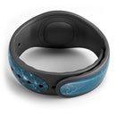 Radiant Blue Scratched Surface - Decal Skin Wrap Kit for the Disney Magic Band