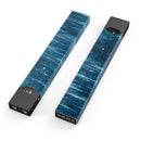 Radiant Blue Scratched Surface - Premium Decal Protective Skin-Wrap Sticker compatible with the Juul Labs vaping device