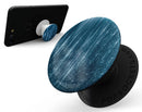 Radiant Blue Scratched Surface - Skin Kit for PopSockets and other Smartphone Extendable Grips & Stands