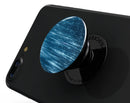 Radiant Blue Scratched Surface - Skin Kit for PopSockets and other Smartphone Extendable Grips & Stands