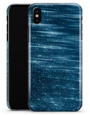 Radiant Blue Scratched Surface - iPhone X Clipit Case
