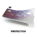 Radient Orbs of Blue with Streaks  - Premium Protective Decal Skin-Kit for the Apple Credit Card
