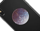 Radient Orbs of Blue with Streaks  - Skin Kit for PopSockets and other Smartphone Extendable Grips & Stands