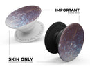 Radient Orbs of Blue with Streaks  - Skin Kit for PopSockets and other Smartphone Extendable Grips & Stands