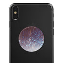 Radient Orbs of Blue with Streaks  - Skin Kit for PopSockets and other Smartphone Extendable Grips & Stands