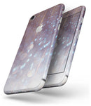 Radient Orbs of Blue with Streaks  - Skin-kit for the iPhone 8 or 8 Plus