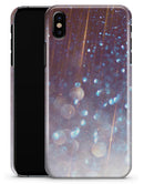 Radient Orbs of Blue with Streaks  - iPhone X Clipit Case